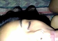 She Licks and Sucks My Dick Until Cum Shoots in Her Mouth