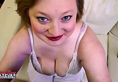 Does Faith Hope's curvy blonde body crave big cock sucking and fucking?