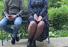 Mother-In-Law Wears Stockings For Me!