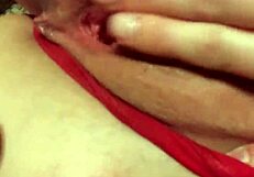 prettiest pink pussy hints at big dick inside