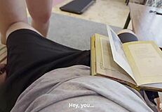 Stepson fucks stepmom in ass and fills with cum