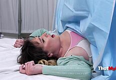 Katie Kinz Spreads Wider for Doctor Danny Mountain Diagnosis at Thatmylf