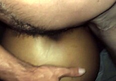 Want an anal creampie for the stripper? Black guy rips clothes for hardcore interracial sex.