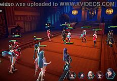 Girl Licks Pussy in Muff Diving Scene