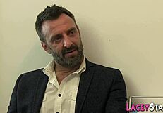 shlong sucking mature doctor receives anal fucking