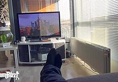 bad ass kingsday slut takes bbc cum as princess.