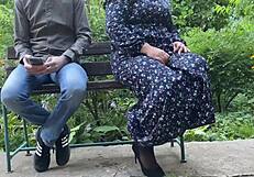 Mother-In-Law Wears Stockings For Me!