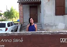 french newcomer subtly sucks cock in pov blowjob.