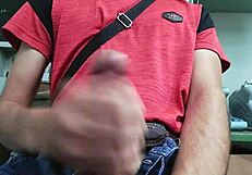 I finally masturbated at my desk this time