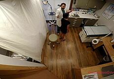 i examine cute student's small tits in tampa university