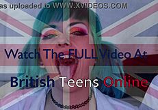 two british students get an orgasm denial lesson from their older teacher, man it's intense