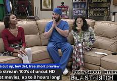 Solana Spits Out Doctor's Load Before He Fucks and Blasts Her with Cum