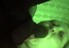 experiencing an intense deepthroat session