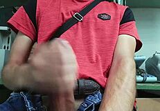 I finally masturbated at my desk this time