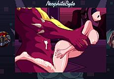 dominates seris in rough doggystyle game