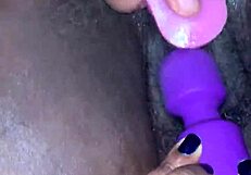 creamy ebony orgasm