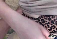 Fantastic Czech teen seduced in mall