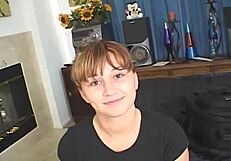 Is This Brunette Hottie Filmed Deep Throating?