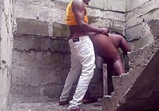 My Brick Layer Neighbor Fucks Me in Uncompleted Building