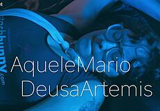 perfect footjob for a foot-loving man