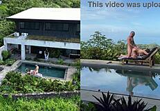 Outdoor Public Sex with Facial and Angles