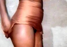 Best african porn with petite black pussy and small tits