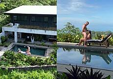 Outdoor Public Sex with Facial and Angles