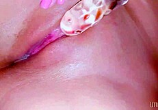 i'm so horny in the spa, can't wait to use my glass dildo