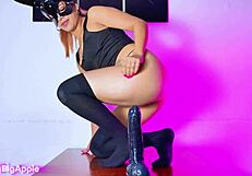 Intensely destroying my pussy with a huge BBC