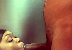 Sucking Shoe Plugg In Front Of The Fridge