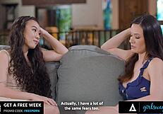 Alison and Kimmy crave Penny's pussy!