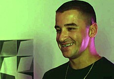 Couple relaxes after a lively party gathering