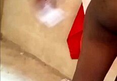 Standing Doggy African Teen Takes Bbc Like A Slut