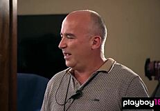 Blonde Nicole Serves Big Cock