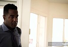 Skinny little 18+ fetish teen gets creampied by big interracial monster cock