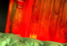 Brunette with comical fake boobs has her shaved pussy fucked in this story.