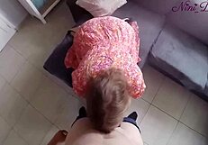 My stepsister chats about big natural tits and deep throat skills