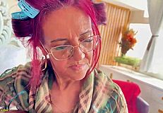 Headscarf Granny Ass Stretched By Bbc Guitar Student