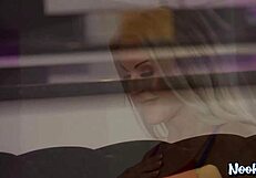 Housewife Miss Sally betrays with interracial fuck.