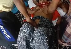 New Desi Fucking House Hardcore Threesome With Big Black Cock!