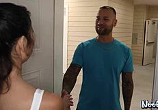 Asian Milf Yogi Squirts Boldly