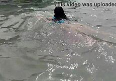 i saw this latina gordita with the biggest ass on the beach, wow!