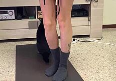 Amateur Italian LOLLOLARA91 experiences the HOT ATMOSPHERE in her video.