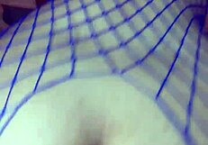 curly haired slut fucking in pantyhose