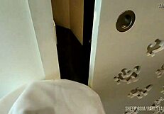 Real orgasms for marina gold in reverse pov shower