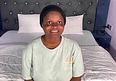 casting interview with beautiful ebony elizabeth