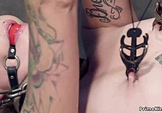 clamped with pins, is this blonde suspended for me?