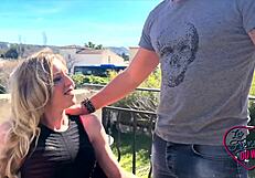 Does Aurbeaureal Blonde Love Dick? Big Tits Adore It!