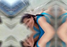 i saw this latina gordita with the biggest ass on the beach, wow!