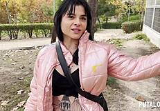 tattooed spanish nadja hot swallows cum from torbe